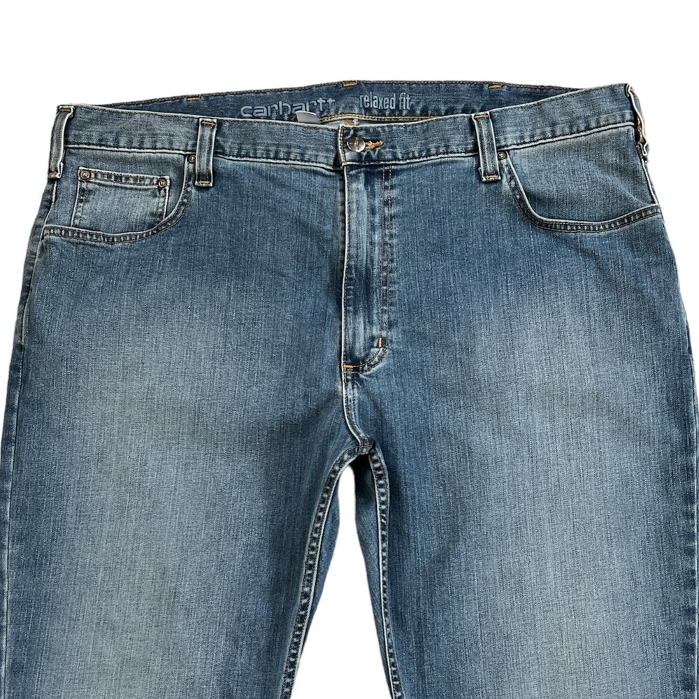 Carhartt Men's Relaxed Fit Straight Leg Jeans Size: 42 - Picture 3 of 10